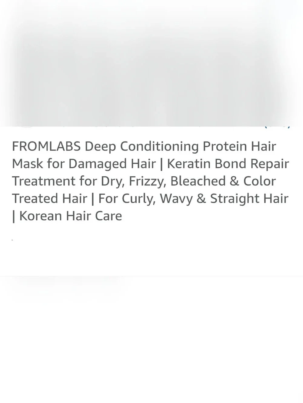 From Labs Protein Capsule Hair Repair Treatment - Yellow